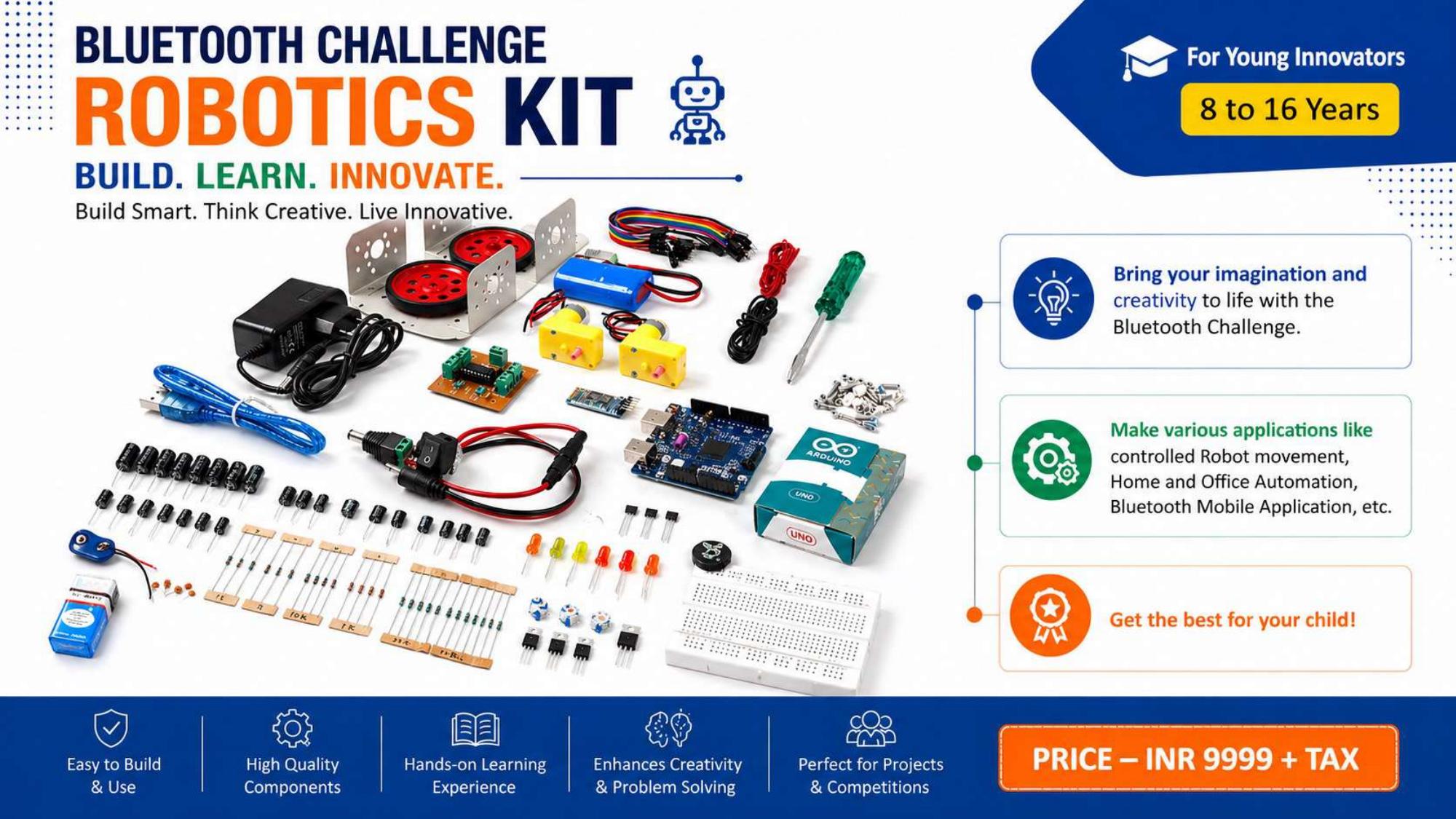 Bluetooth Challenge Robotics Kit